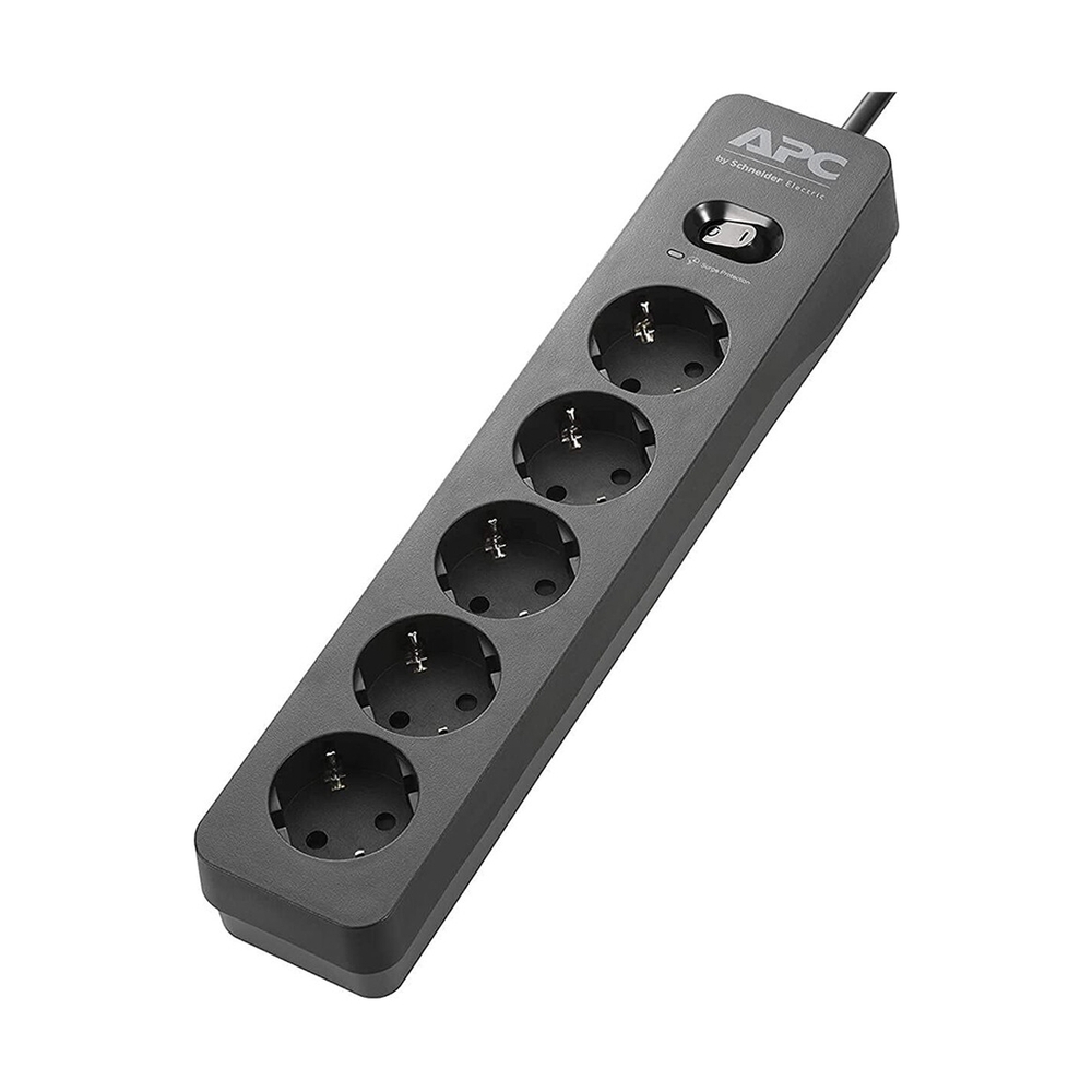 Сетевой фильтр APC PME5B-GR, 5 розеток, 1.5м, Black - фото 4