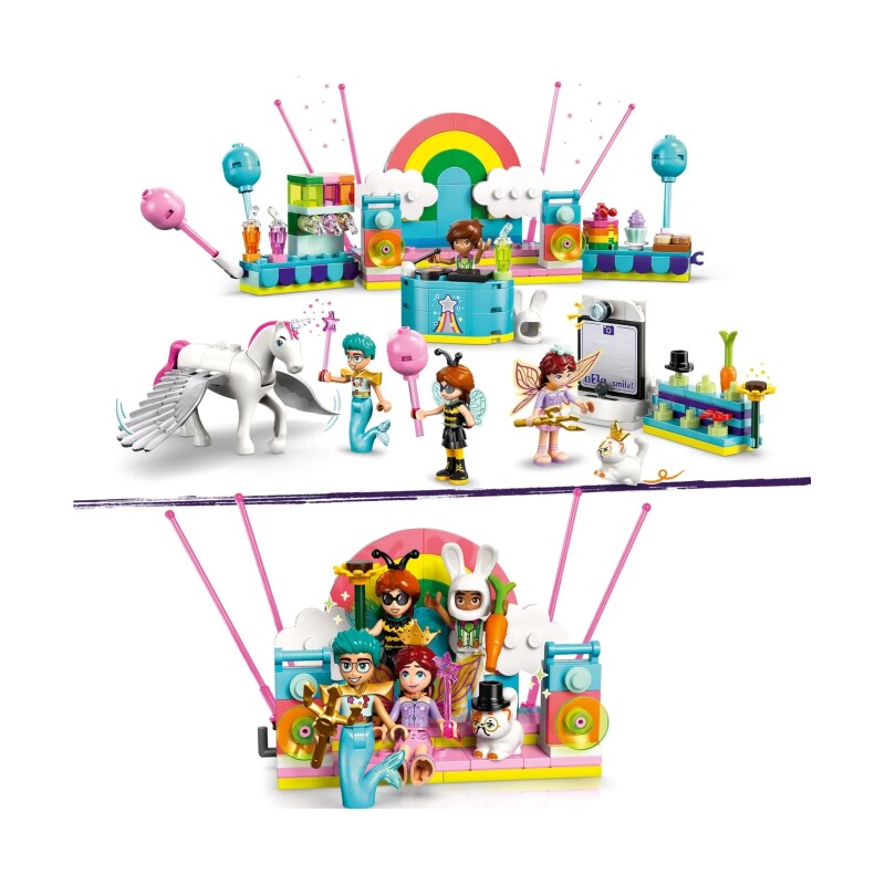 Конструктор Lego 42661 Подружки Маскарад с единорогом и феей - фото 6