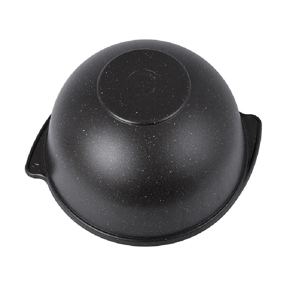 Посуда Kukmara Казан для плова 9л (темный мрамор) кмт95а - фото 3