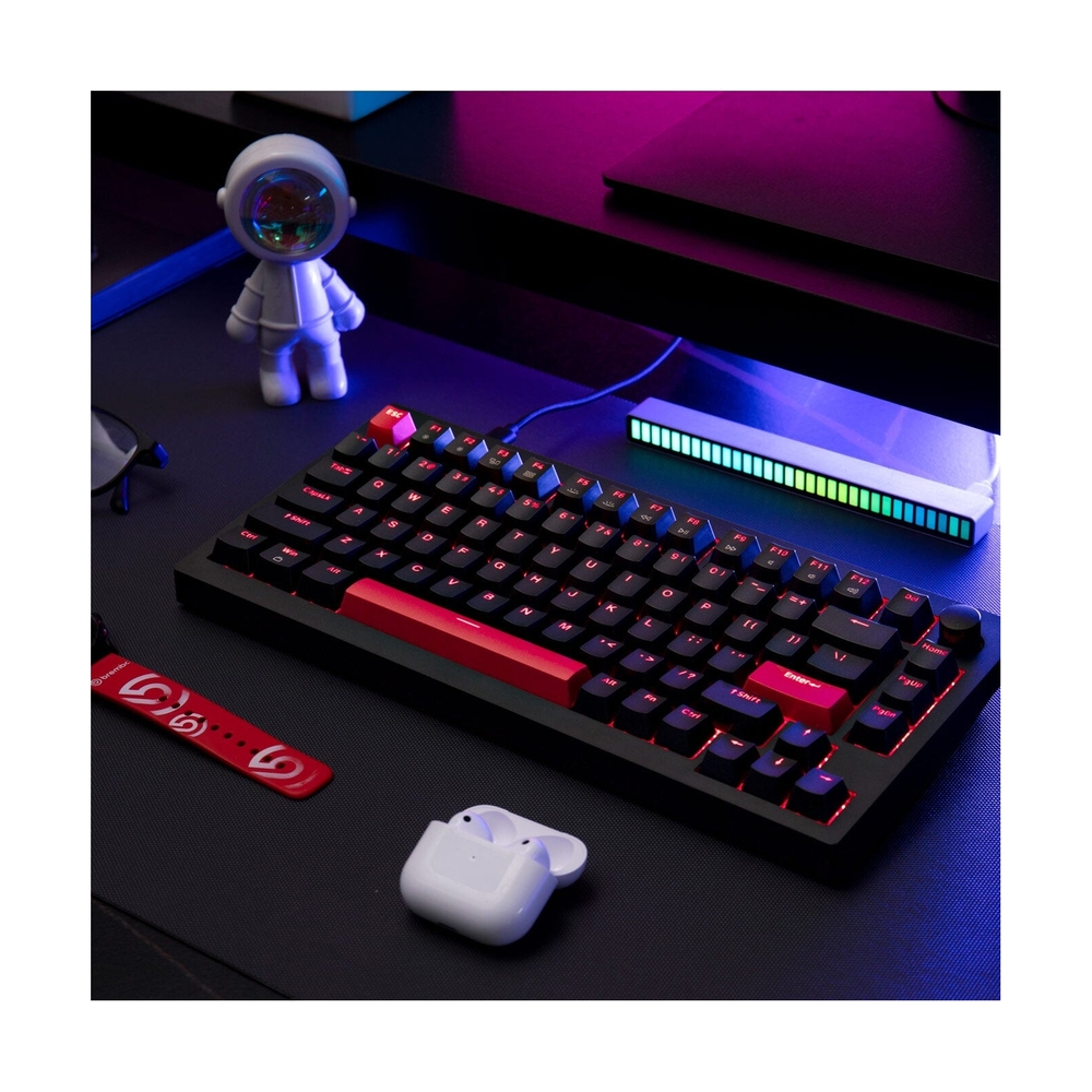 Клавиатура Lemokey X1 84key, Keychron Red (QMK/VIA) X4-A1-KAZ - фото 2