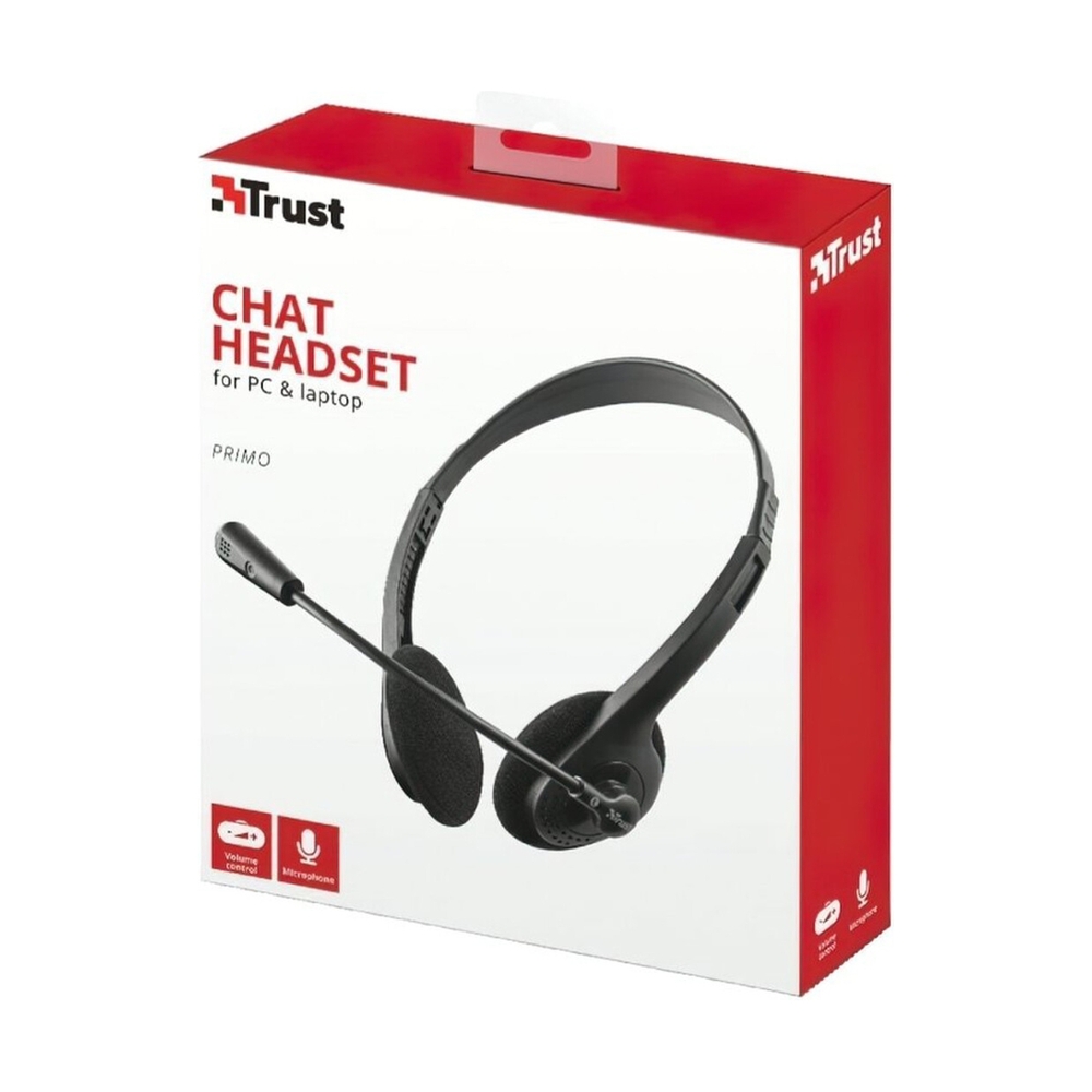 Гарнитура Trust Primo Chat, Black (21665) - фото 6