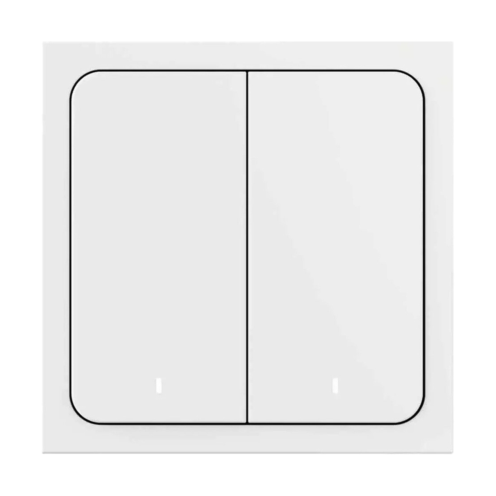 Умный выключатель Яндекс YNDX-00532 2 клавиши - фото