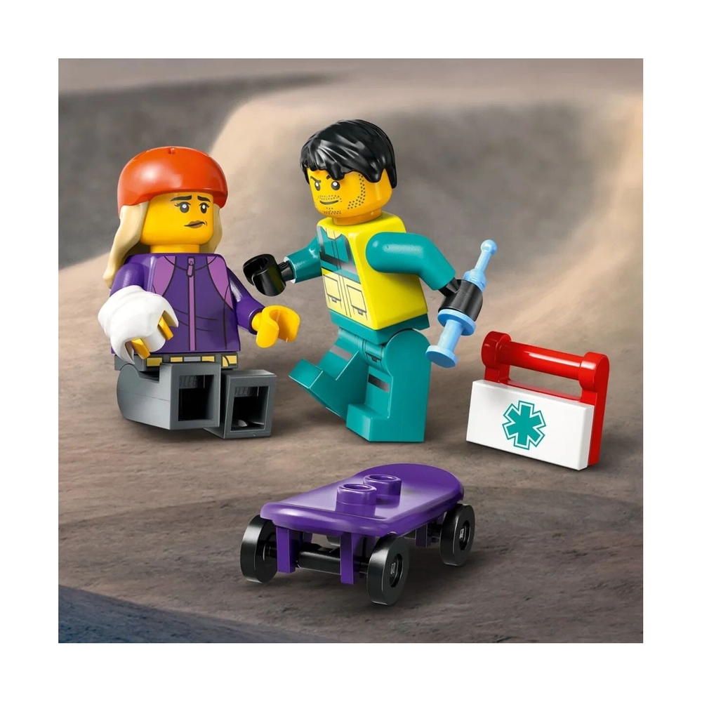 Конструктор Lego 60451 Город Машина скорой помощи - фото 5