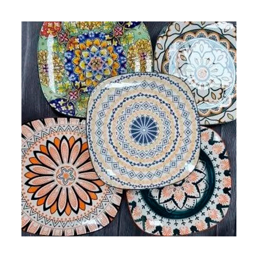 Тарелка сервировочная фарфор, 220156 - фото