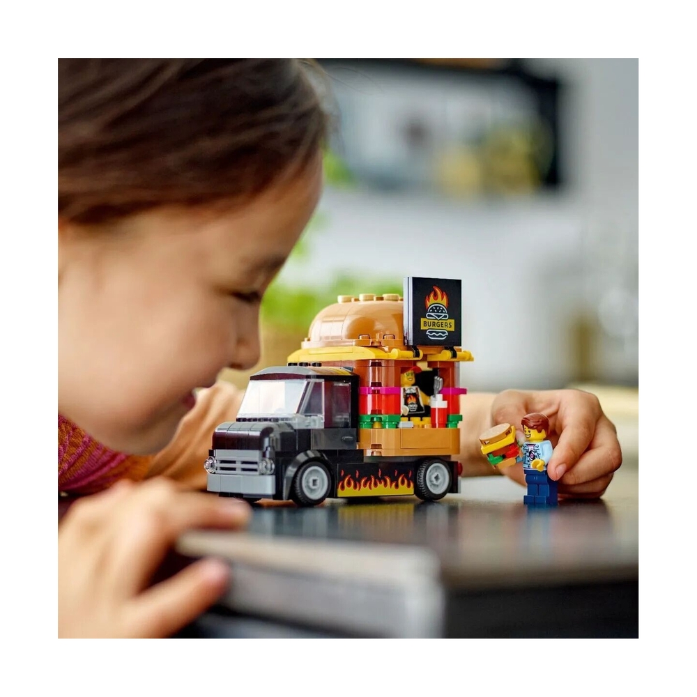 Конструктор Lego 60404 Город Грузовик Бургер - фото 6