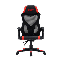 Игровое компьютерное кресло, Canyon CNE-MCH01 Black+White - фото