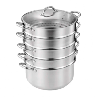 Мантоварка Regnum 5-слойная из нерж.стали ЦВ 28-СМ RGN-D28ST01 - фото