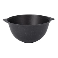 Посуда Kukmara Казан для плова 9л (темный мрамор) кмт95а - фото