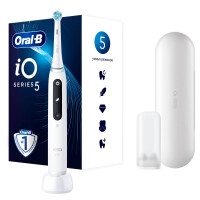 Электрическая зубная щётка Oral-B iO Series 5 White Alabaster, Белая - фото