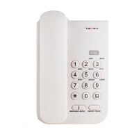 Проводной телефон Texet TX-212 серый - фото