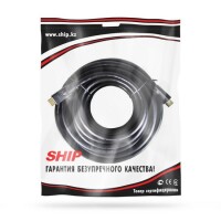 Кабель SHIP HDMI-HDMI CABLE 10M(SH6031-10P Пол.Пакет) - фото