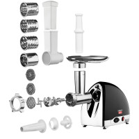 Мясорубка ARDESTO MGL-2250R черный с хромом - фото