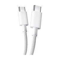 Интерфейсный кабель Xiaomi 3A Braided USB-C to USB-C Cable (1m) (L33020) - фото
