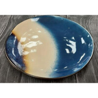 Тарелка каменная керамика 19,8 см, 221537 - фото