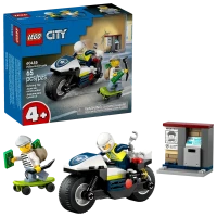 Конструктор Lego Город Погоня на полицейском мотоцикле 60455 - фото