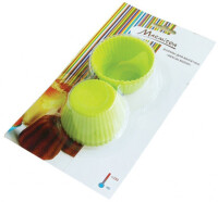 Миниформы из силикона MARMINTON Кексы 7*2см, 6шт - фото