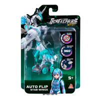 Screechers Wild Дикие Скричеры 62641 Маш-трансформер Автофлип Стар Вингс S5 - фото