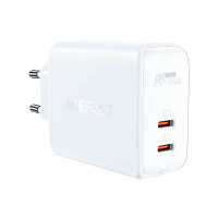 ЗАРЯДНОЕ УСТРОЙСТВО AceFast A2 PD40W DUAL PORT Белый - фото