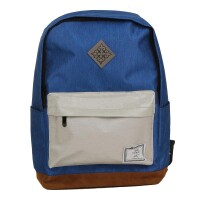 Рюкзак для ноутбука 16" QAZAQ TOURISTER QT-002, Blue-Gray - фото