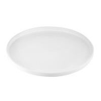 Тарелка обеденная Ardesto Trento, 26.5см, керамика, белый - фото
