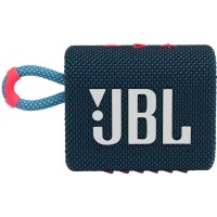 Портативная колонка JBL Go 3 Blue (JBLGO3BLUP) - фото