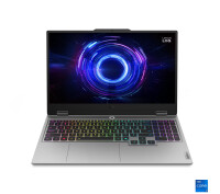 Игровой ноутбук Lenovo LOQ / 16 Gb / 512 Gb / 15.6" / RTX 5050 - 8 Gb / i5-13450HX / DOS / Luna Grey 15IRX10 83JE002BRK - фото