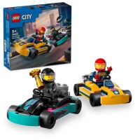 Конструктор Lego 60400 Город Гонщики на картингах - фото