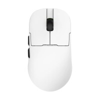 Мышь беспроводная Ajazz AJ159P MC PAW3311, до 12000 DPI, Беспроводная, USB, 2,4 ГГц, Bluetooth, Белый - фото