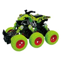Funky Toys FT97933 Инерционная машинка Внедорожник 6х6 зеленая - фото