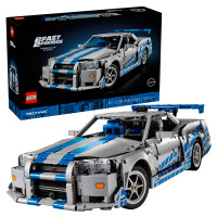 Конструктор Lego Nissan Skyline GT-R (R34) Техник Двойной форсаж: автомобиль 42210 - фото