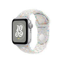Ремешок Apple 42mm Pure Platinum Nike Sport Band - S/M (MYJM3) - фото