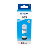 Чернила Epson C13T00S24A для 103 EcoTank L3100/L3101/L3110/L3150 голубой - фото