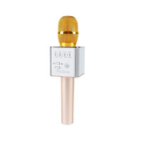 Караоке, SoundWave, Q9, Беспроводные, Золотой, Цветная коробка - фото