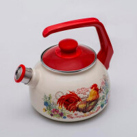 Чайник с бак. руч. Metrot, Золотой Петушок, 2,5л, 196631 - фото