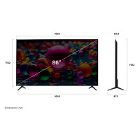 Телевизор LG 86" LED 4K UHD Smart 86UA75009LA - фото