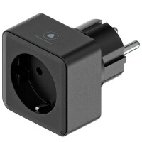 Розетка электрическая Умная розетка Яндекс черная (YNDX-0007B) - фото