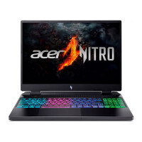 Игровой ноутбук Acer Nitro 16 / 16 Gb / 512 Gb / 16" / RTX 4060 8 Gb / Ryzen 5 8645HS / DOS / Чёрный AN16-42-R1FK (NH.QT8ER.001) - фото