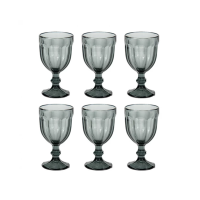 Фужер для вина цветной Olimpic набор 6 шт 170425 - фото