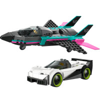 Конструктор Lego 60489 Город Самолет против автомобиля - фото