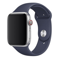 Ремешок Apple 44mm Midnight Blue Sport Band - S/M & M/L - фото