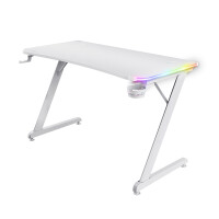 Стол Trust GXT 709W Luminus RGB Desk, White (25328) - фото
