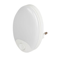 Ночник-светильник ЭРА NN-623-SW-W с выкл. белый - фото