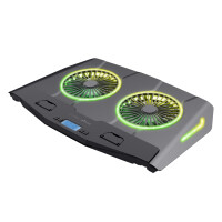 Охлаждающая подставка для ноутбука Trust GXT 1127 YOOZY Black (24612) - фото