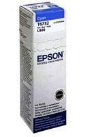 Картридж Epson C13T67324A L800 Cyan ink bottle 70ml - фото