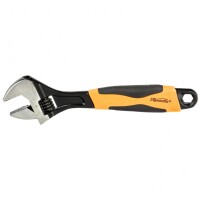 Ключ разводной Sparta, 200 мм, двухкомпонентная рукоятка - фото