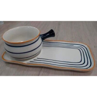 Набор для завтрака 2 пр. фарфор, 202794 - фото