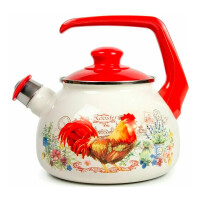Чайник с бак. руч. Metrot, Золотой Петушок, 2,5л, 196631 - фото