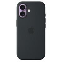 Чехол iPhone 17 Silicone Case with MagSafe - Black (MGF14ZM/A) - фото