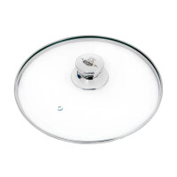 Крышка стеклянная с металл. ручкой 24 см (T5724)/TS Kitchen - фото