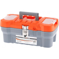 Ящик для инструмента Stels с мет. замками 16, 410х210x175 мм Россия - фото